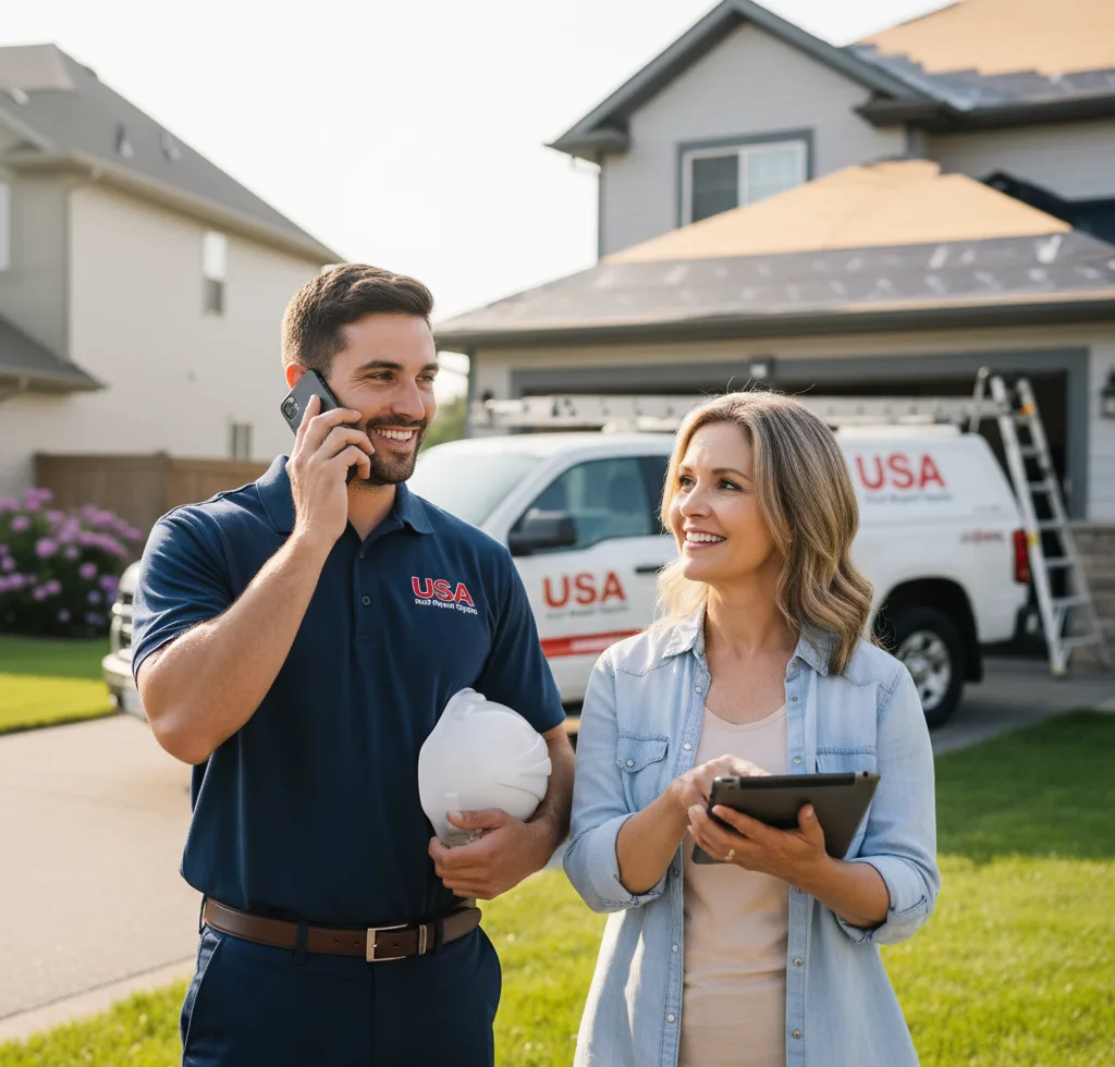USA Roof Repair Experts customer support in Oakdale